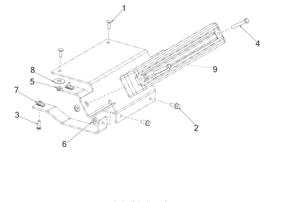 Weight Diagram and Parts List for 19A70052OEM (34Inch)(2017) Cub Cadet Lawn Tractor